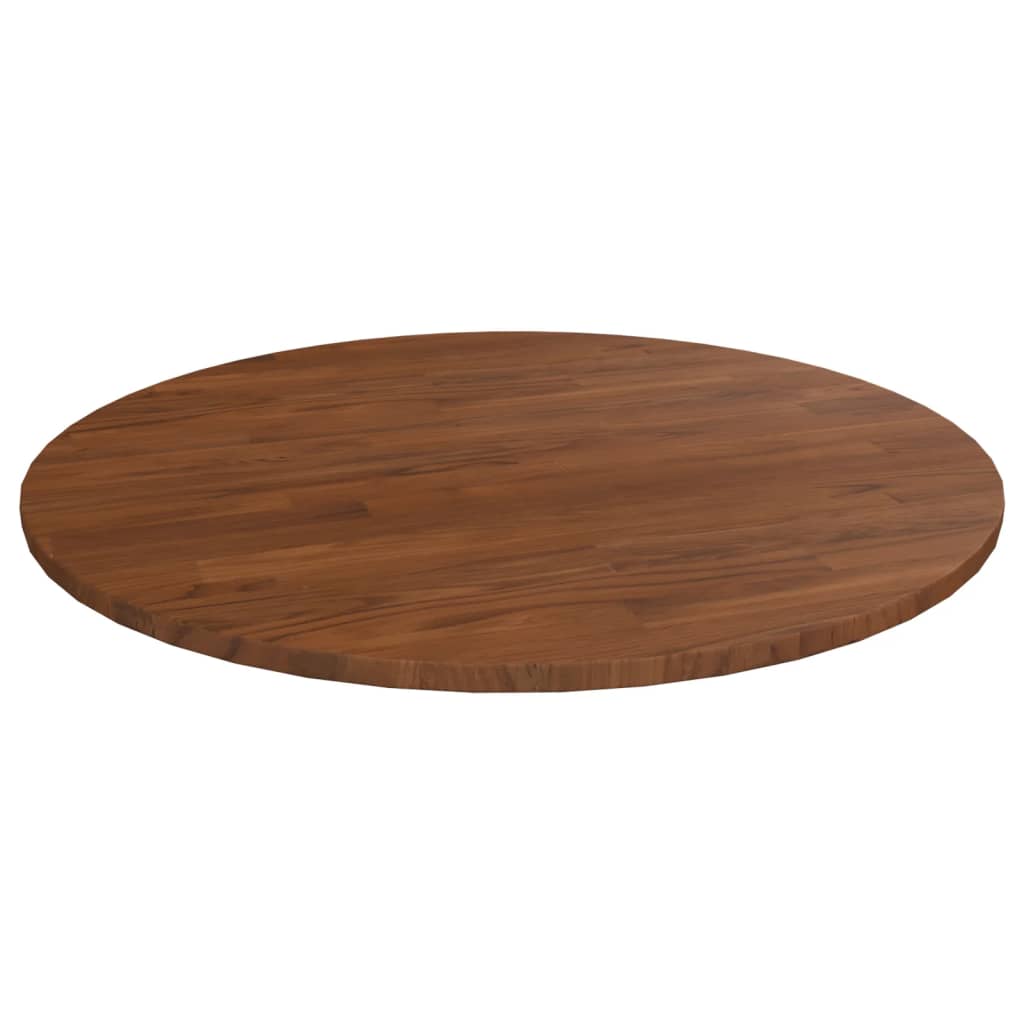 Tafelblad Rond Ø30X1,5 Cm Onbehandeld Massief Eikenhout