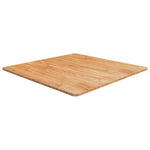Tafelblad Vierkant 40X40X1,5 Cm Onbehandeld Massief Eikenhout
