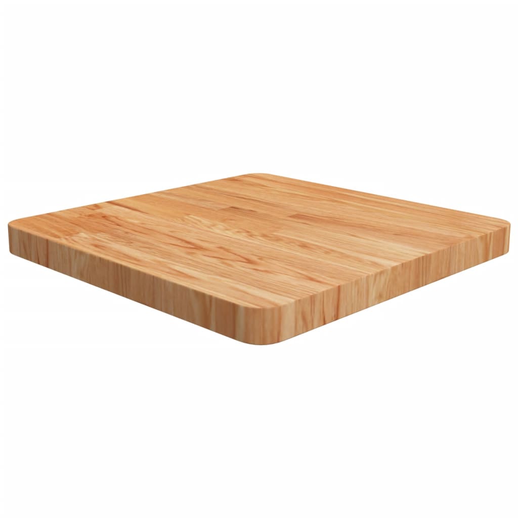 Tafelblad Vierkant 60X60X1,5 Cm Onbehandeld Massief Eikenhout