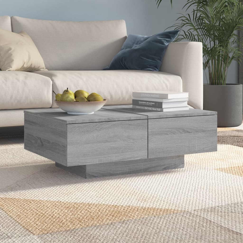 Salontafel Bewerkt Hout