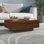 Salontafel Bewerkt Hout