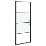 Douchedeur Gehard Glas Zwart
