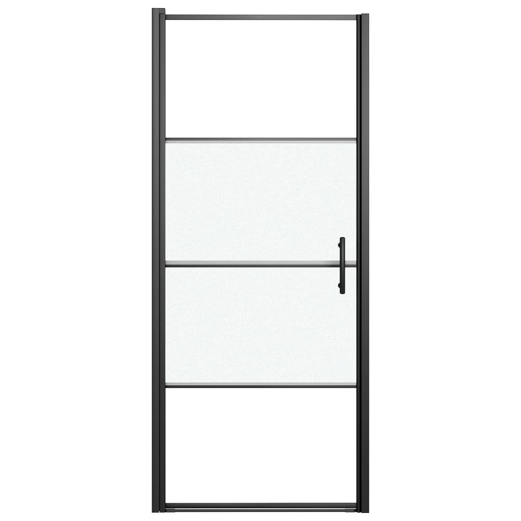 Douchedeur Gehard Glas Zwart