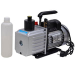 Vacuümpomp 100 L/Min Met 4-Voudige Manometerset
