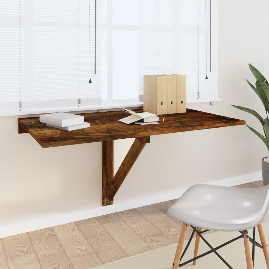 Wandtafel Inklapbaar 100X60 Cm Eikenkleurig