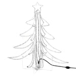Kerstfiguur Kerstboom Met Warmwitte Led's 87X87X93 Cm