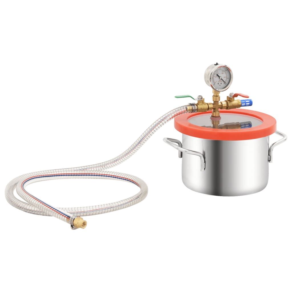 Vacuümkamer Met 2-Traps Pomp 3,7 L