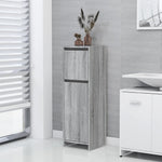 Badkamerkast 30X30X95 Cm Bewerkt Hout