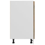 60X46X81,5 Cm Bewerkt Hout Kleurig Gerookt Eiken