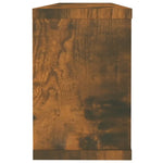 Wandschappen Kubus 60X15X23 Cm Bewerkt Hout