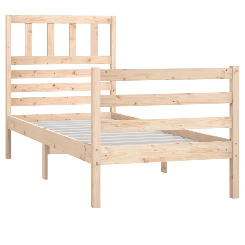 Bedframe Massief Hout