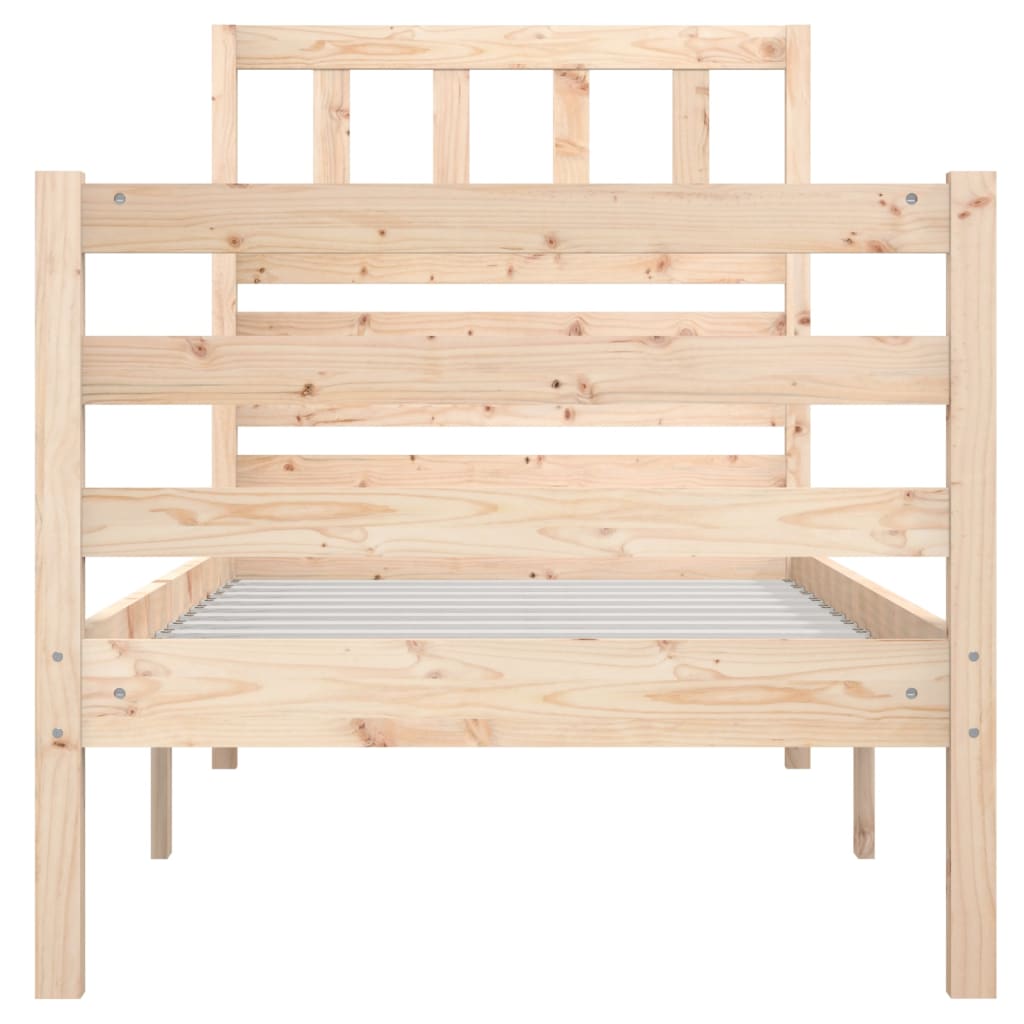 Bedframe Massief Hout