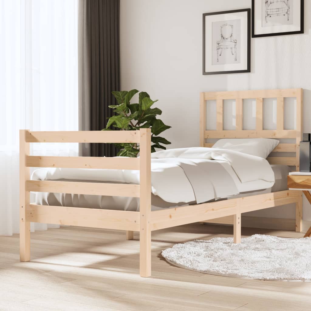 Bedframe Massief Hout