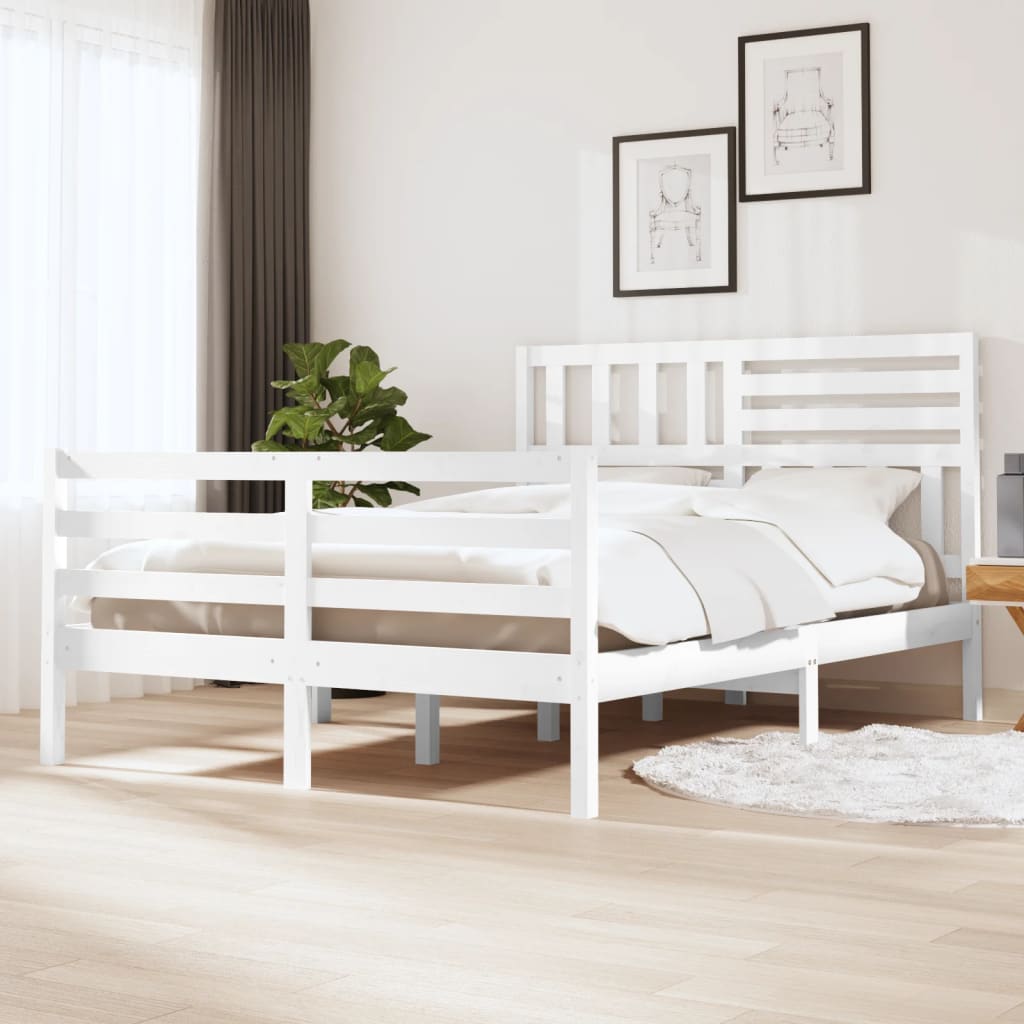 Bedframe Massief Hout