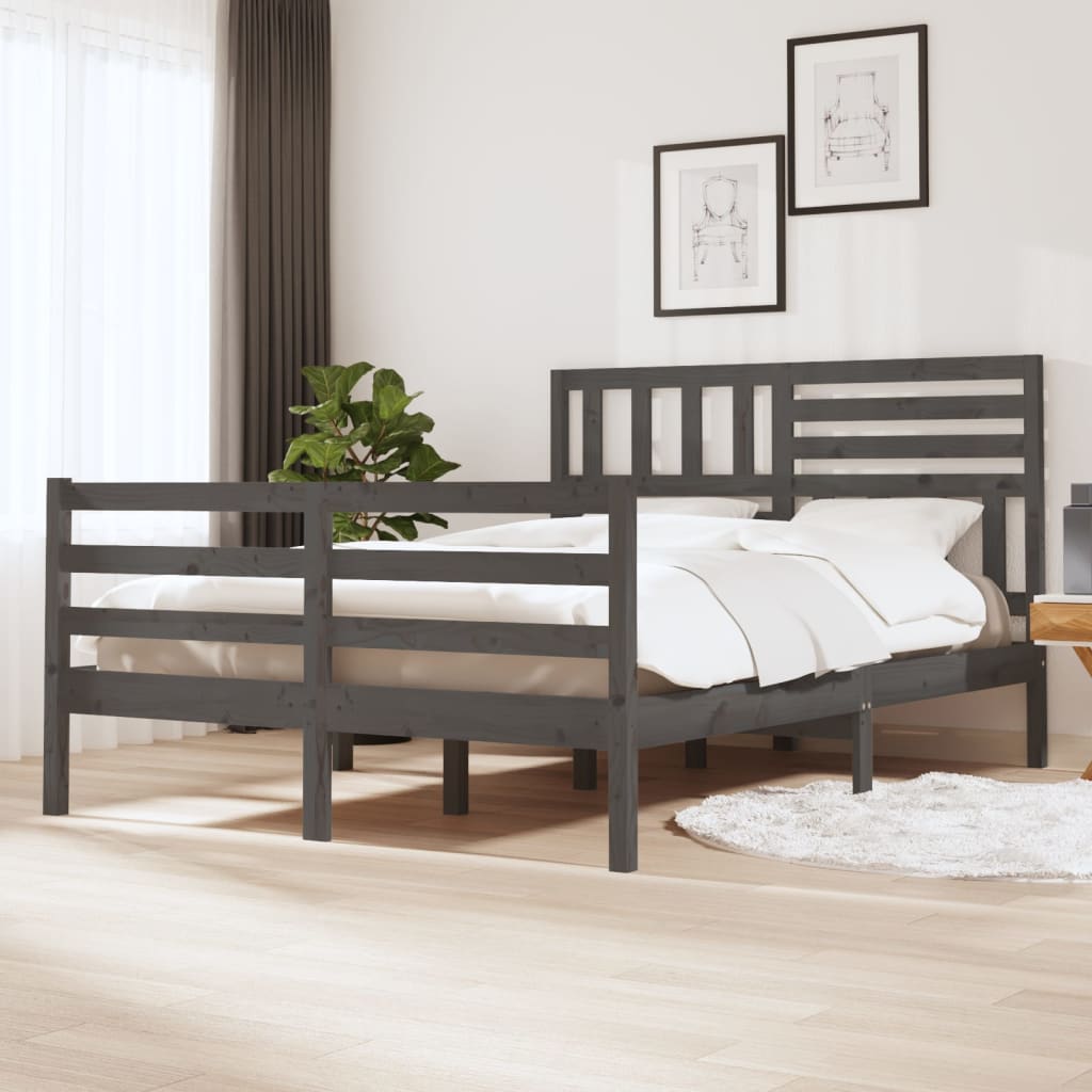 Bedframe Massief Hout