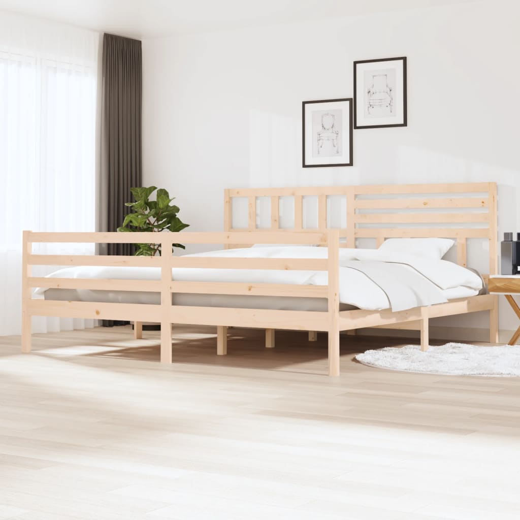 Bedframe Massief Hout