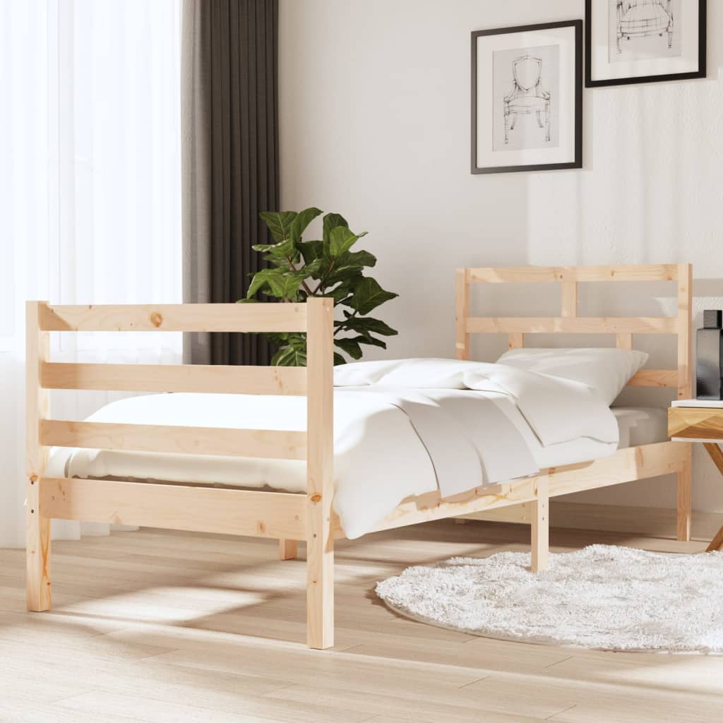 Bedframe Massief Hout