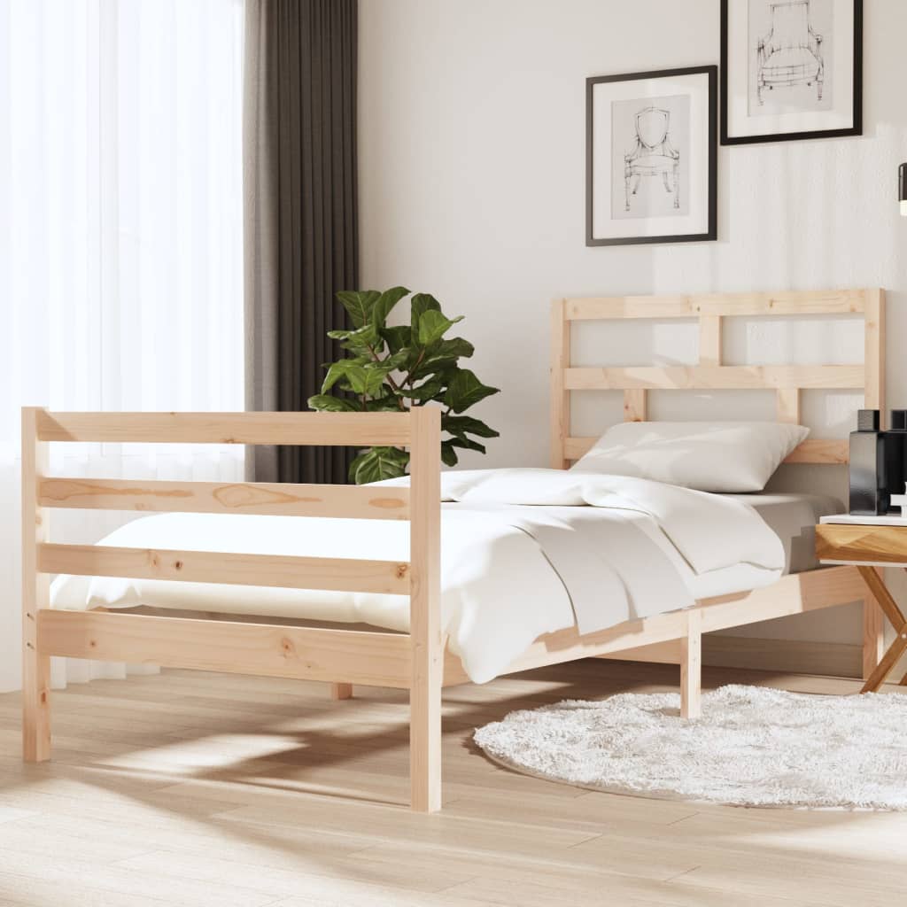 Bedframe Massief Hout