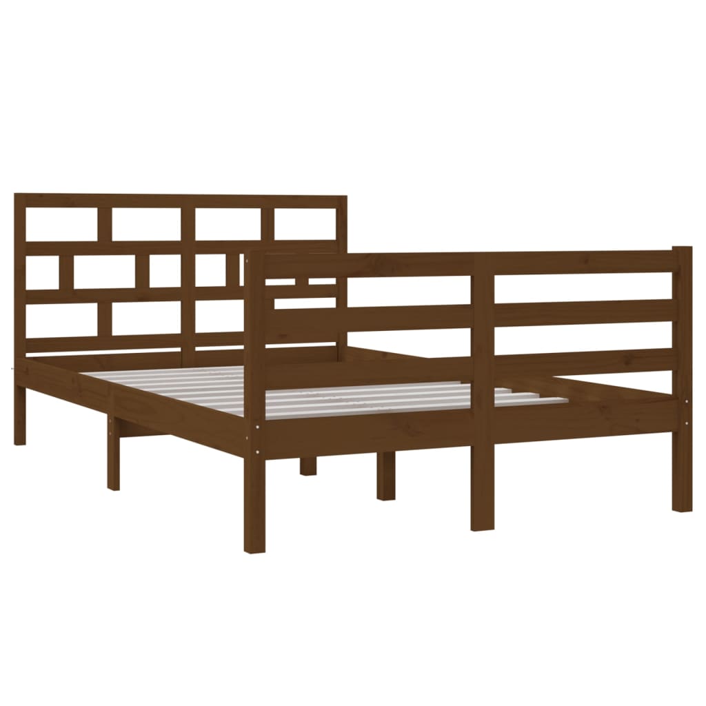 Bedframe Massief Hout