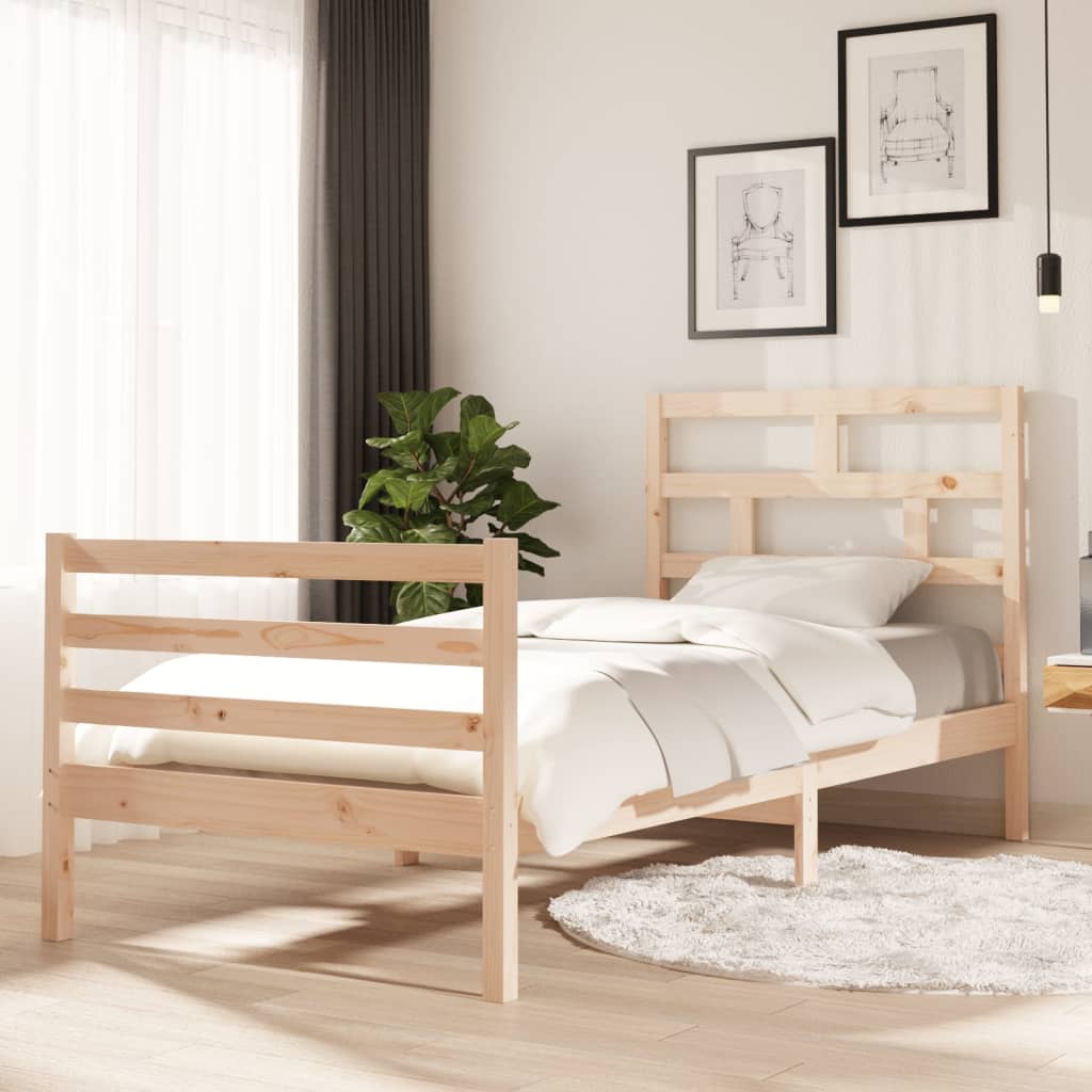 Bedframe Massief Hout