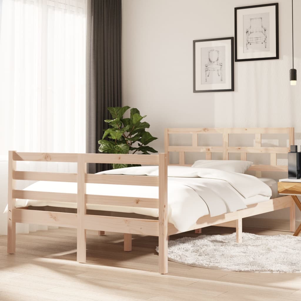 Bedframe Massief Hout