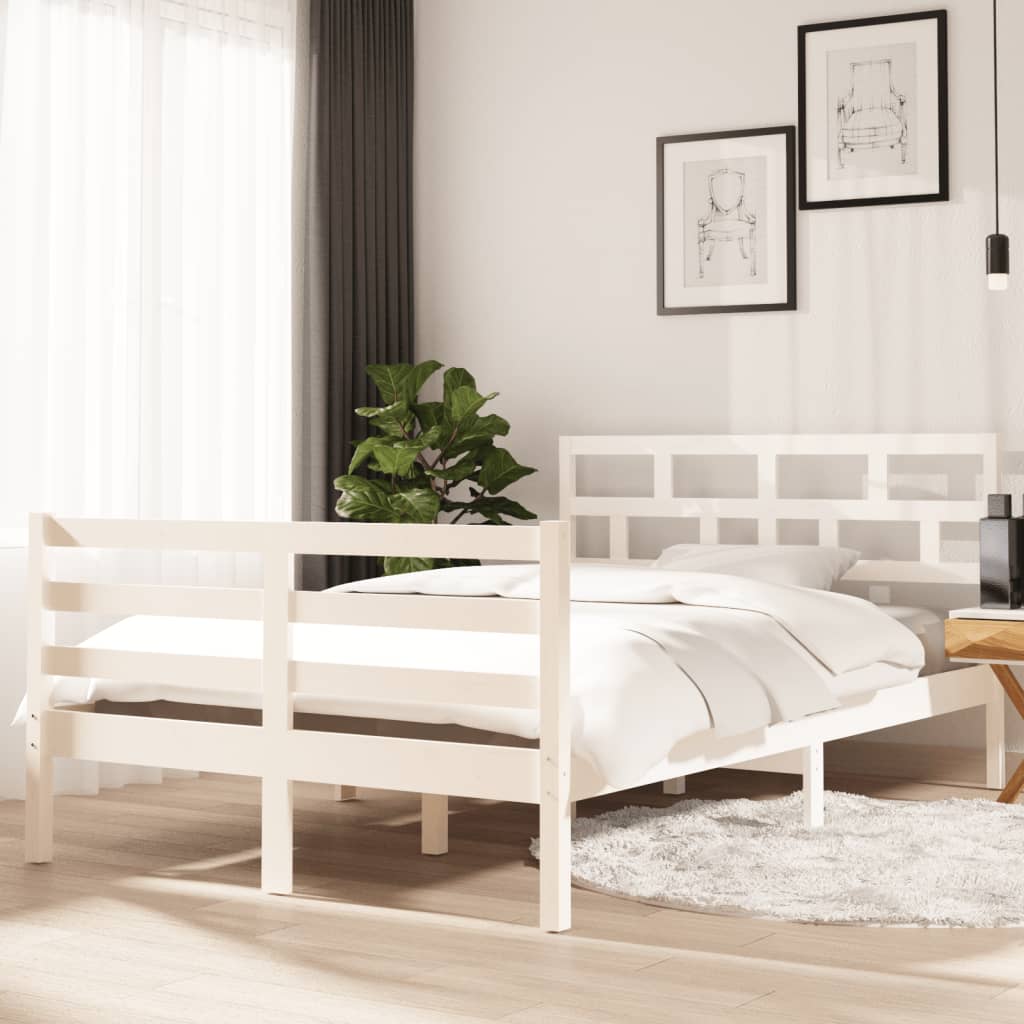 Bedframe Massief Hout