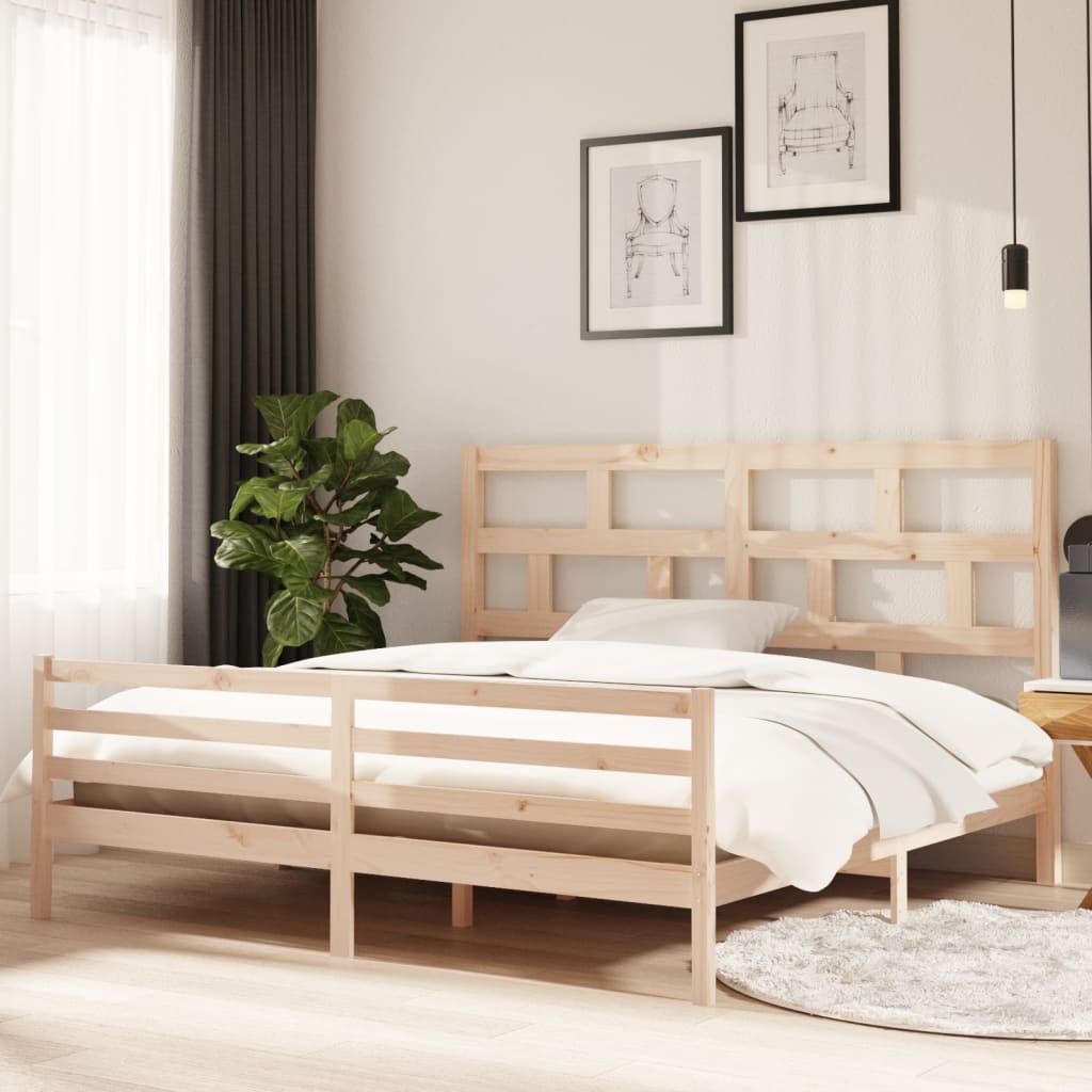 Bedframe Massief Hout