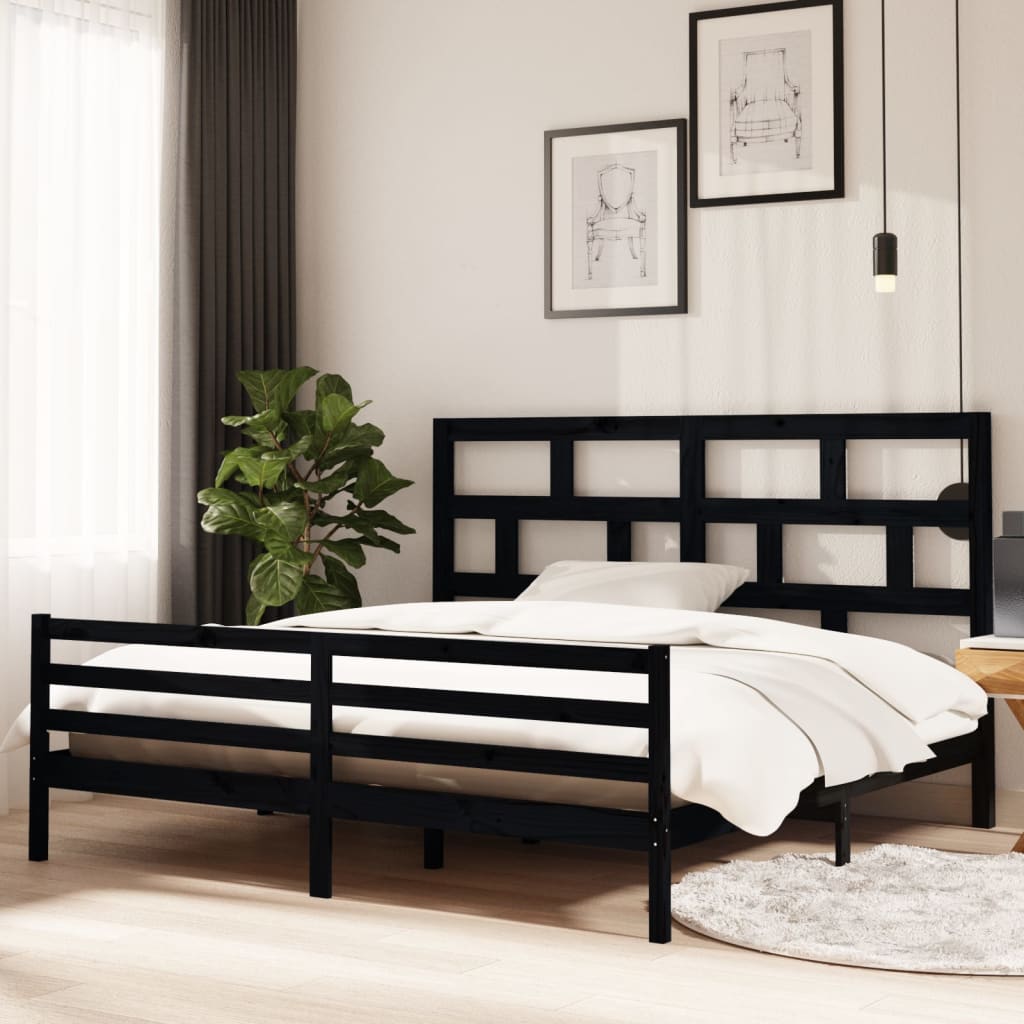 Bedframe Massief Hout