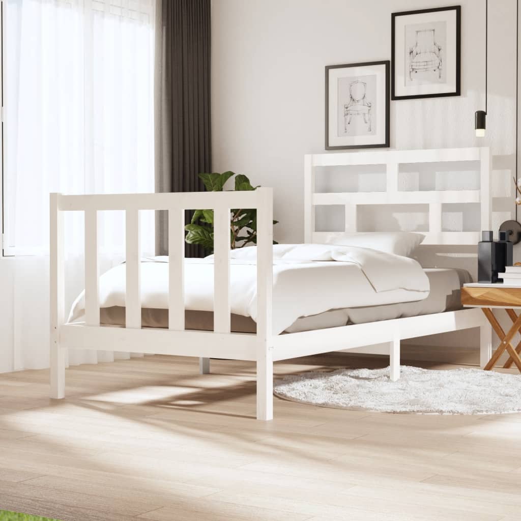 Bedframe Massief Grenenhout