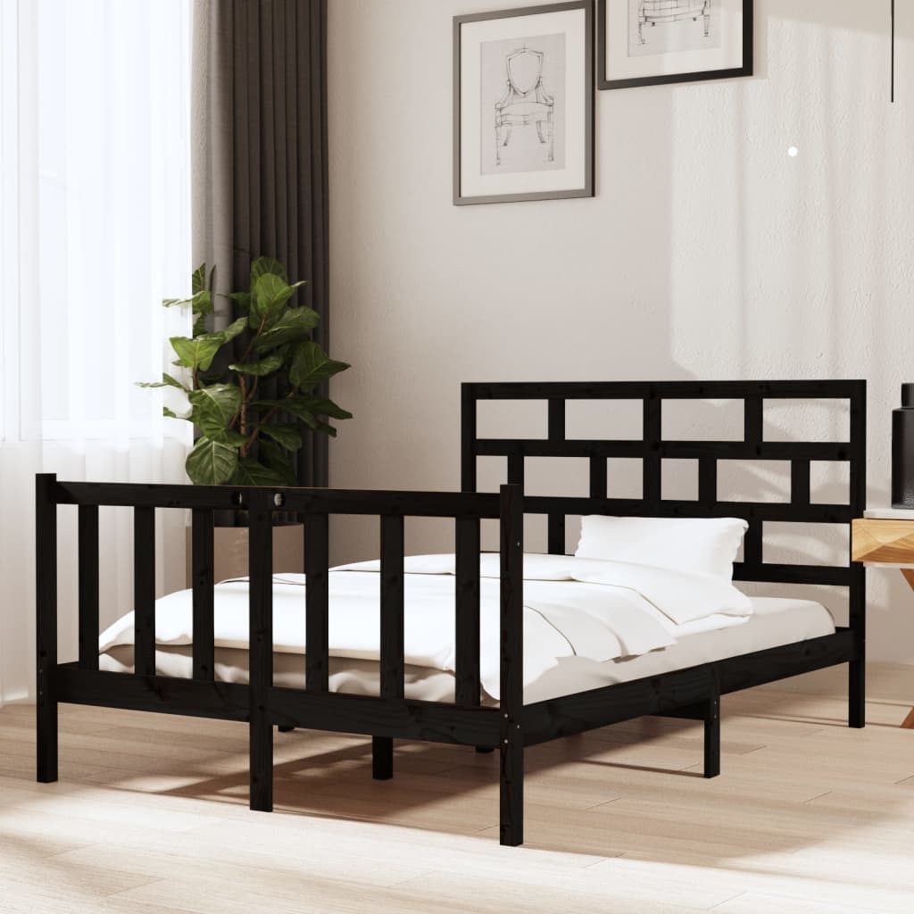 Bedframe Massief Grenenhout