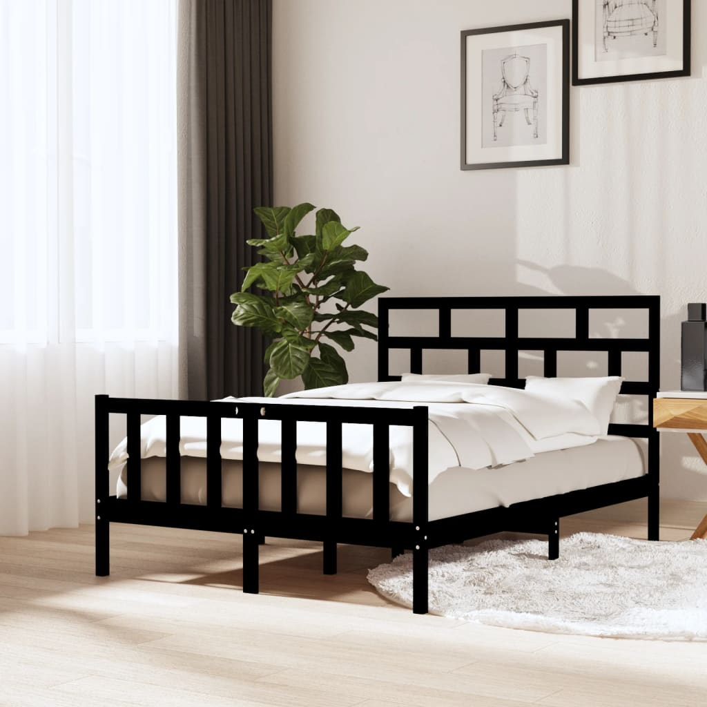 Bedframe Massief Grenenhout