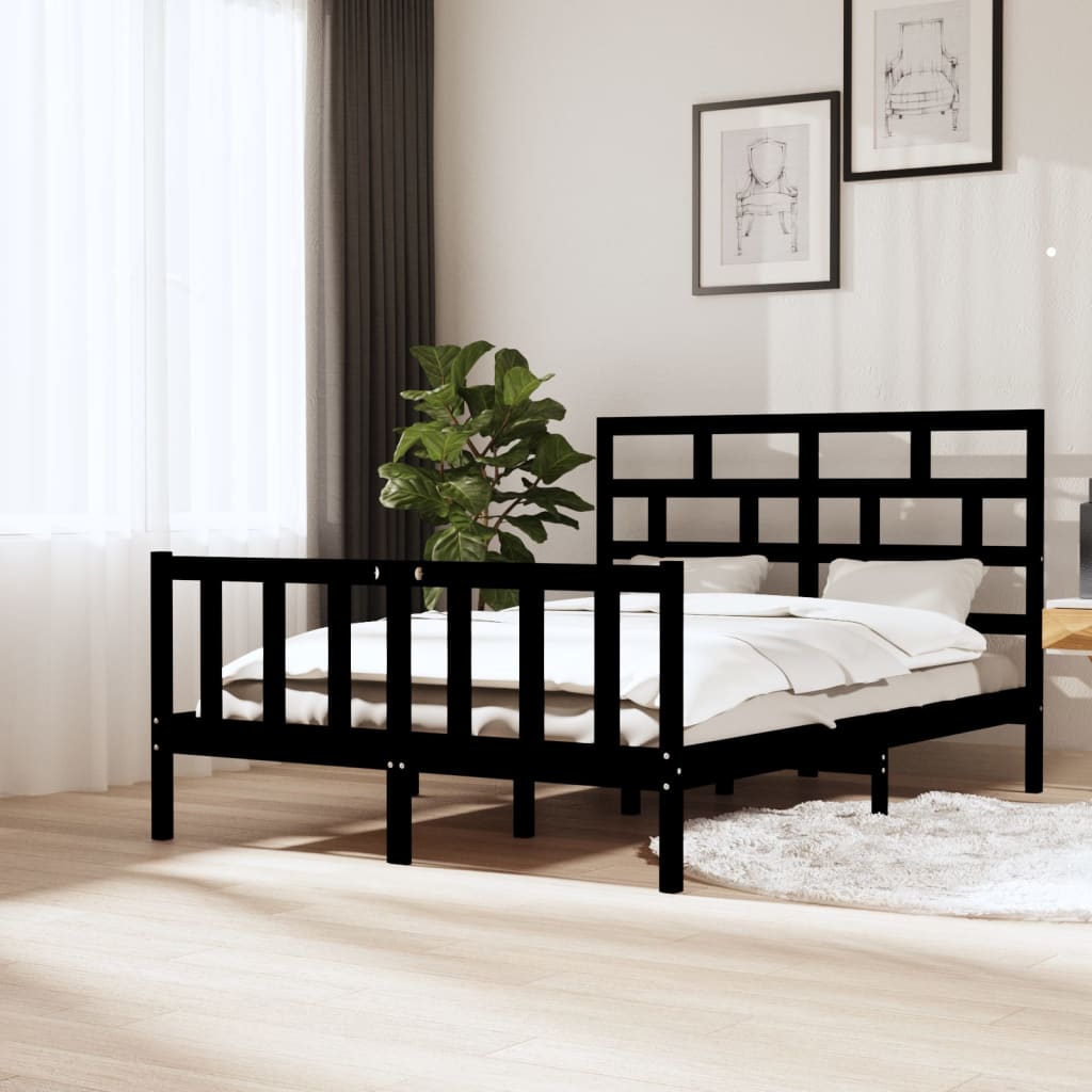 Bedframe Massief Grenenhout