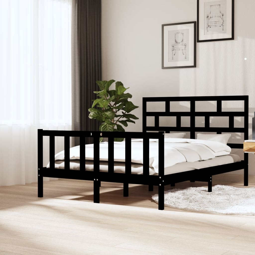 Bedframe Massief Grenenhout