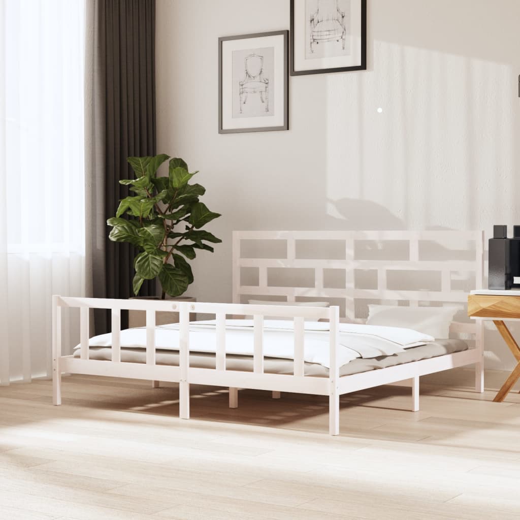 Bedframe Massief Grenenhout