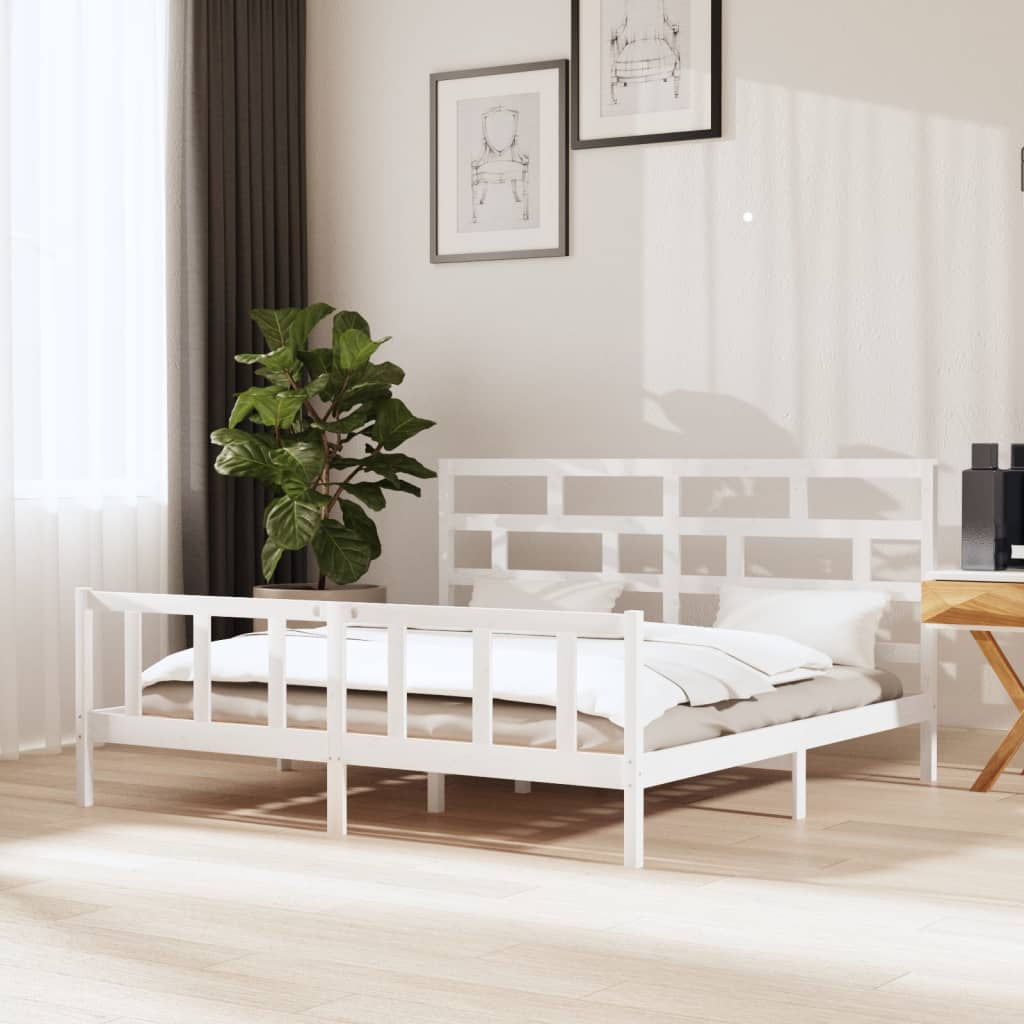 Bedframe Massief Grenenhout