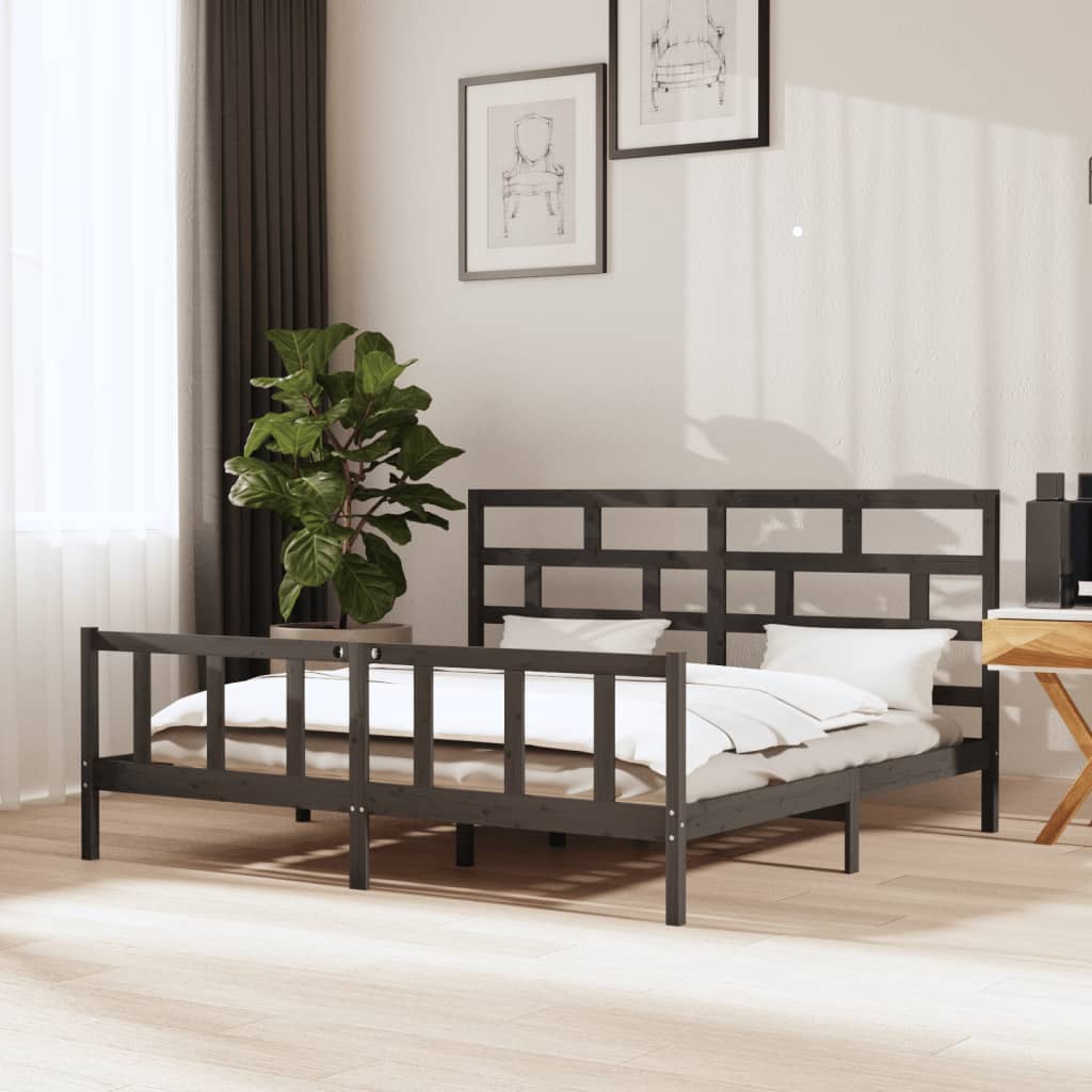 Bedframe Massief Grenenhout