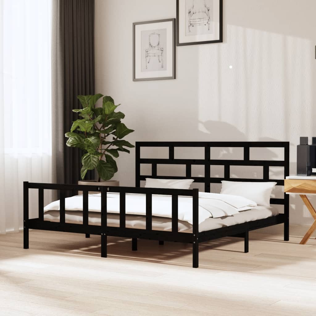 Bedframe Massief Grenenhout