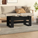 Salontafel 102X55X45 Cm Bewerkt Hout