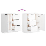 Dressoir 60X30X70 Cm Bewerkt Hout