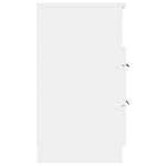 Nachtkastje Bewerkt Hout