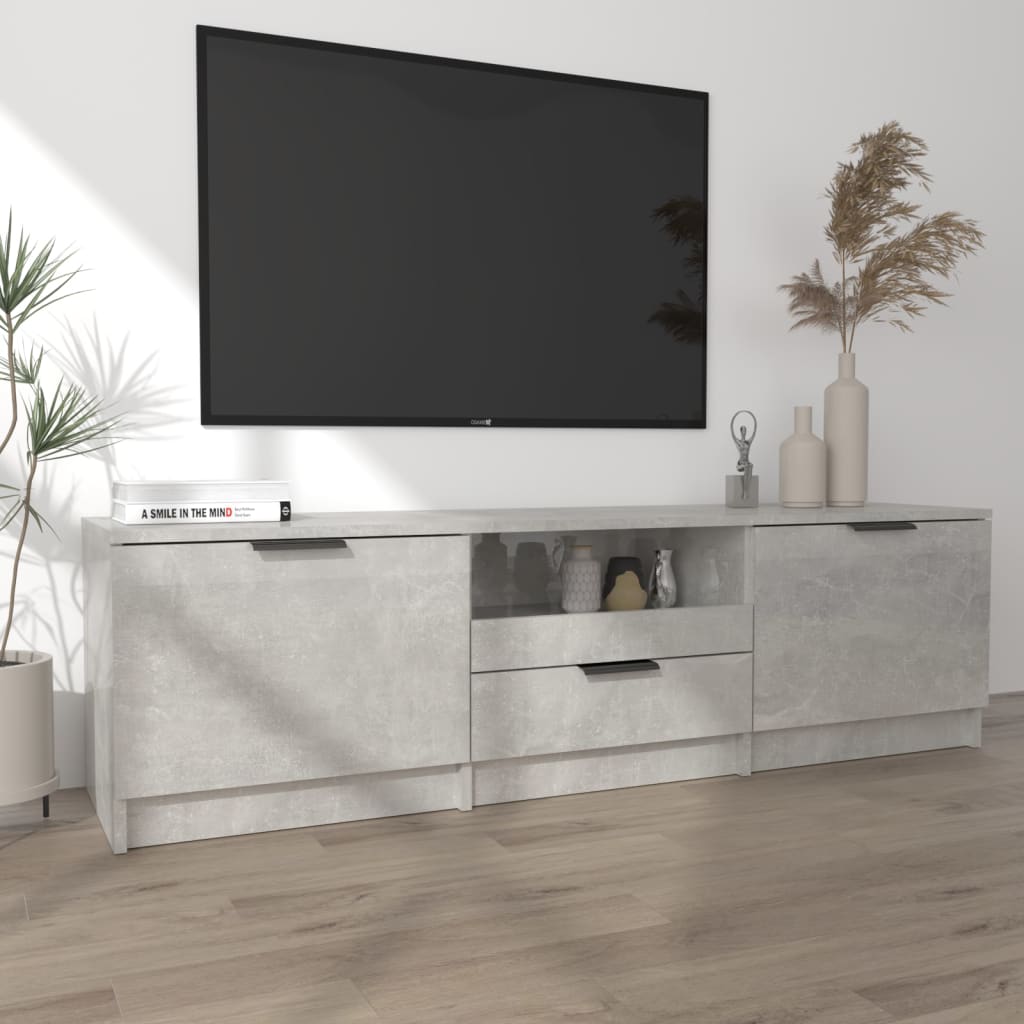 Tv-Meubel 140X35X40 Cm Bewerkt Hout