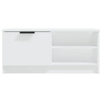 Tv-Meubel 80X35X36,5 Cm Bewerkt Hout