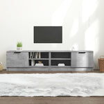 Tv-Meubel 80X35X36,5 Cm Bewerkt Hout