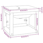 Wastafelframe Met Inbouwwastafel Ijzer