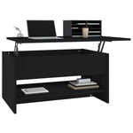 Salontafel 80X50X40 Cm Bewerkt Hout