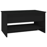 Salontafel 80X50X40 Cm Bewerkt Hout