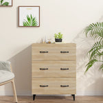 Dressoir 69,5X34X90 Cm Bewerkt Hout