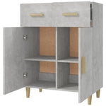 Dressoir 69,5X34X89 Cm Bewerkt Hout