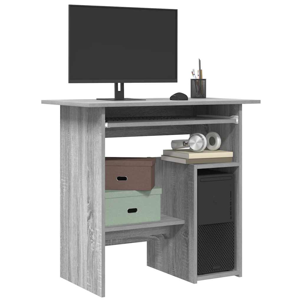 Bureau 80X45X74 Cm Bewerkt Hout