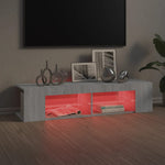Tv-Meubel Met Led-Verlichting 135X39X30 Cm Eiken
